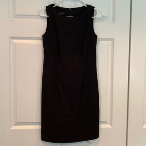 Black close fitted classic Dress